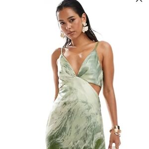 ASOS Maxi dress with cut outs